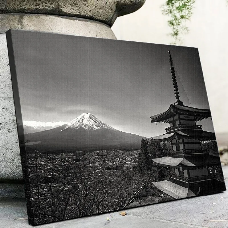 coastal decorative paintings-Mount Fuji Canvas Set