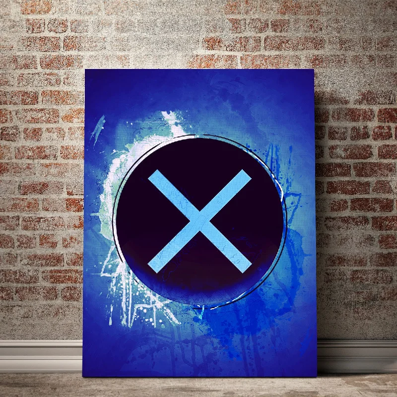 natural wood frame decorative paintings-Playstation X