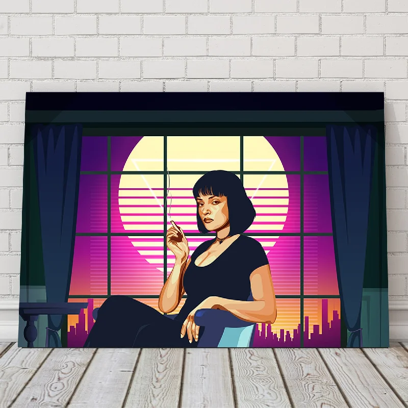 decorative painting for bedroom wall-Pulp Fiction Scene