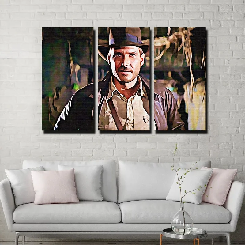 modern abstract portrait decorative paintings-Raiders of the Lost Ark Canvas Set