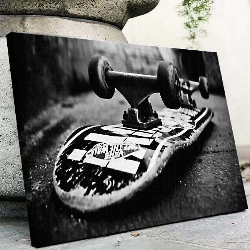 landscape wall decorative paintings-Skateboard Canvas Set