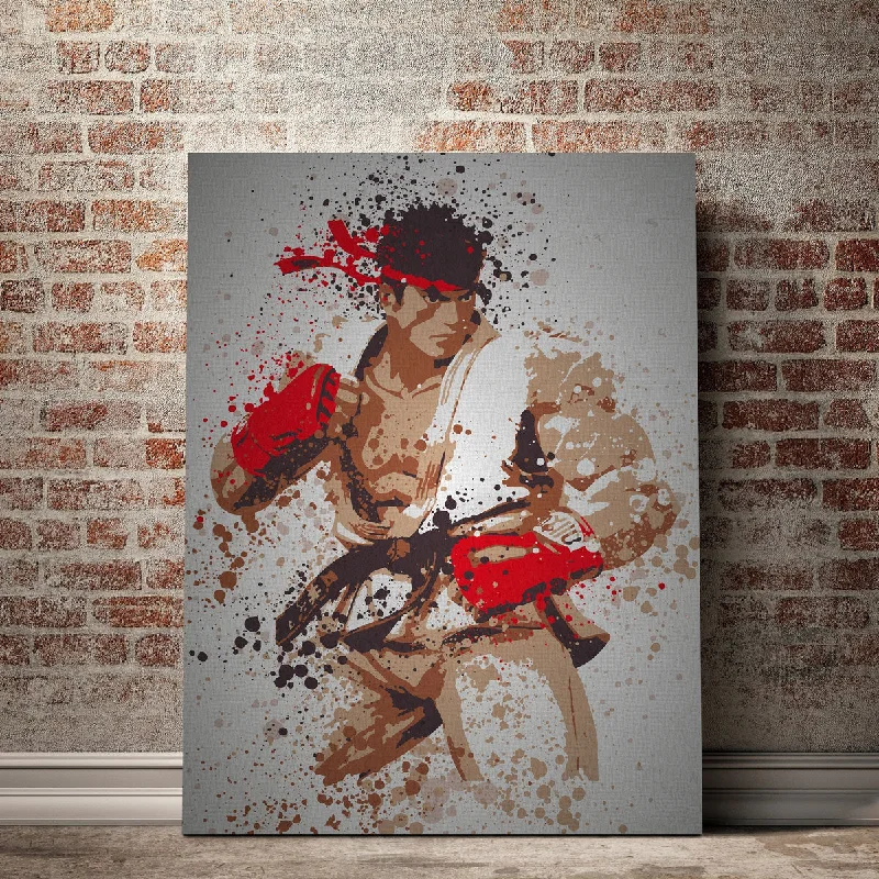 bright floral decorative paintings-Hadouken