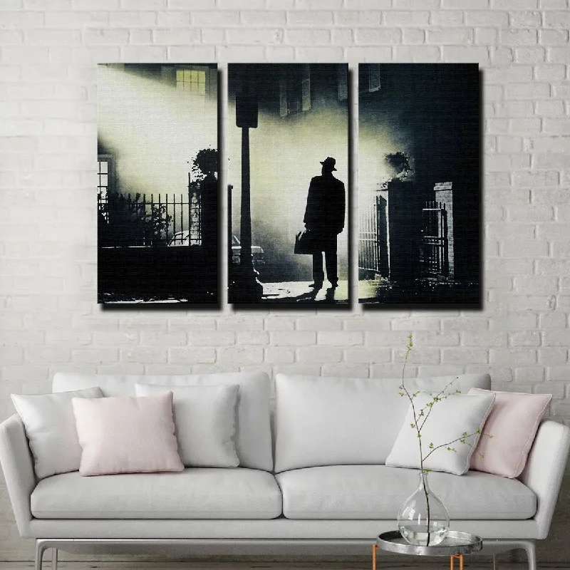 modern abstract art paintings-The Exorcist Canvas Set