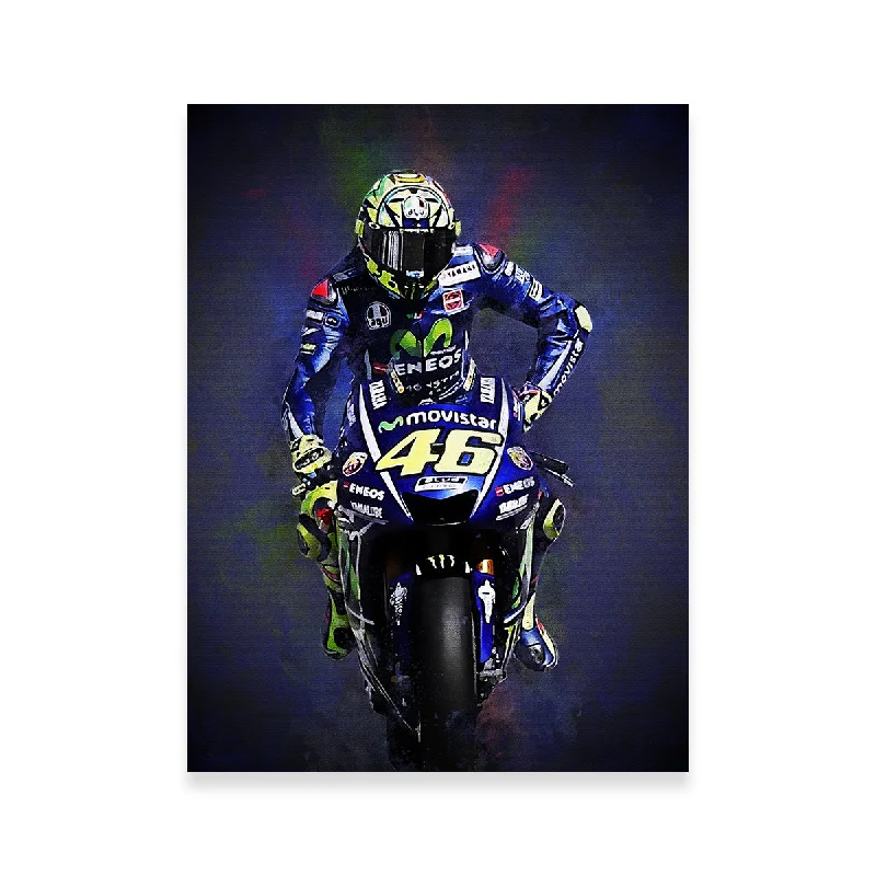 custom geometric decorative paintings-The Legend Racer