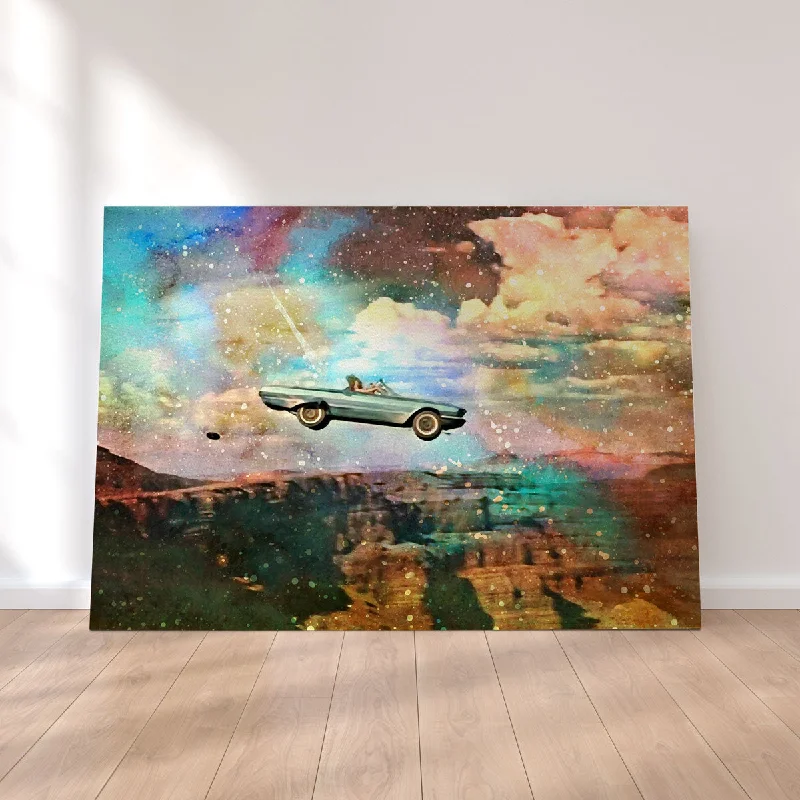 coastal-inspired decorative paintings-Thelma & Louise Canvas Set