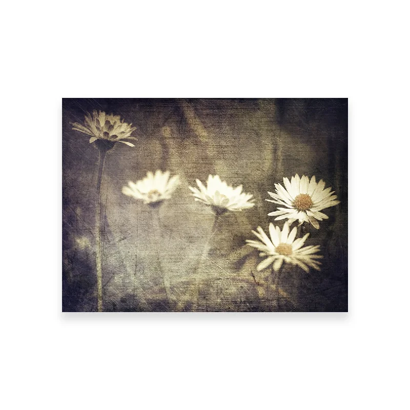 decorative wall art paintings-Vintage Meadow Flowers