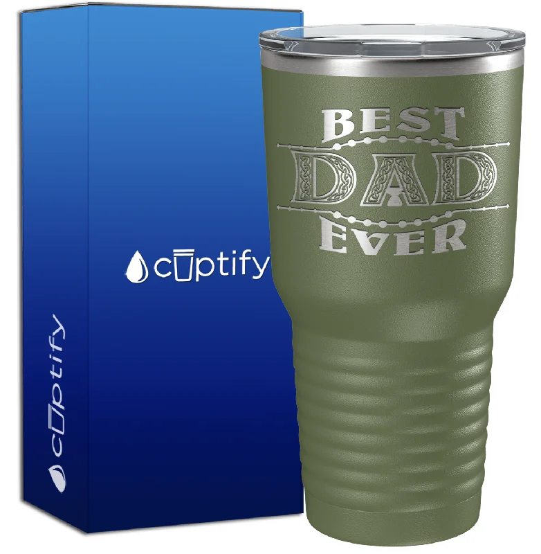 custom photo coffee cups -Best Dad Ever 30oz Dad Tumbler