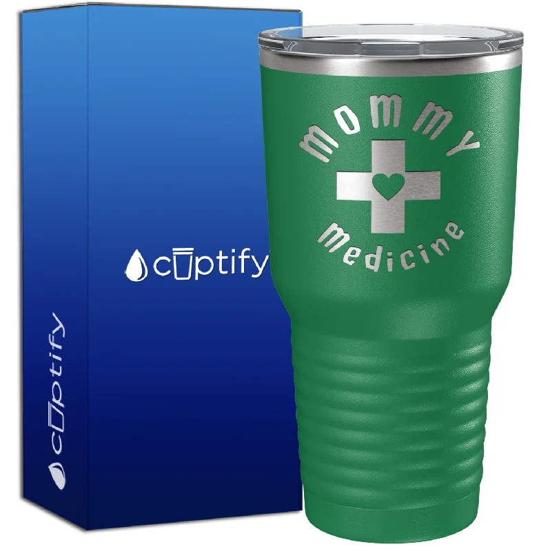 luxury coffee mugs -Mommy Medicine 30oz Mom Tumbler