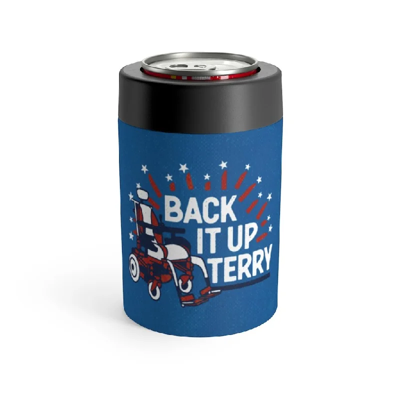 custom coffee cups -Back It Up Terry Can Cooler