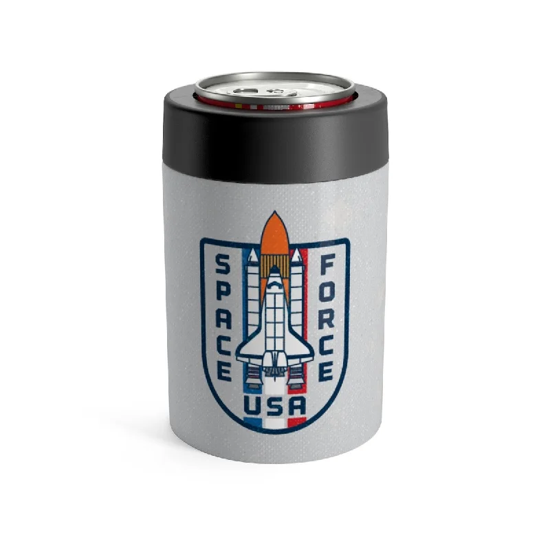 personalized travel mugs -Space Force USA Can Cooler