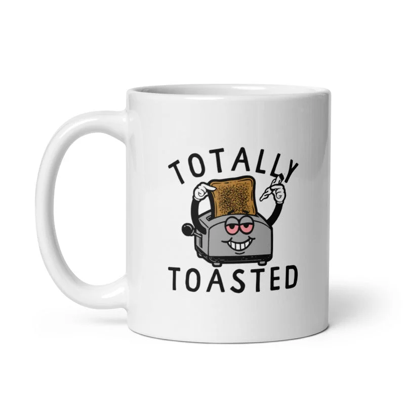 coffee mugs for tea drinkers -Totally Toasted Mug Funny 420 Burnt Toast Joint Weed Smoke Toaster-11oz