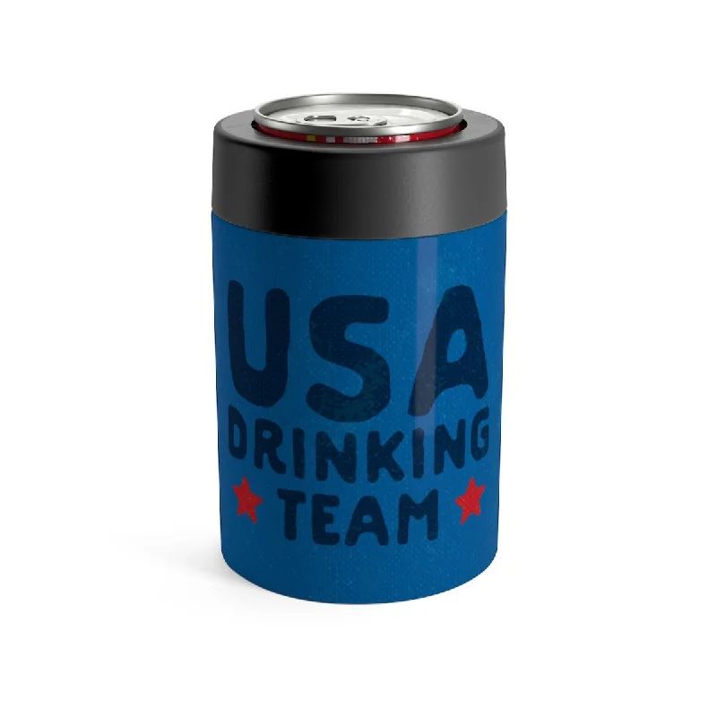 eco friendly coffee cups -USA Drinking Team Can Cooler